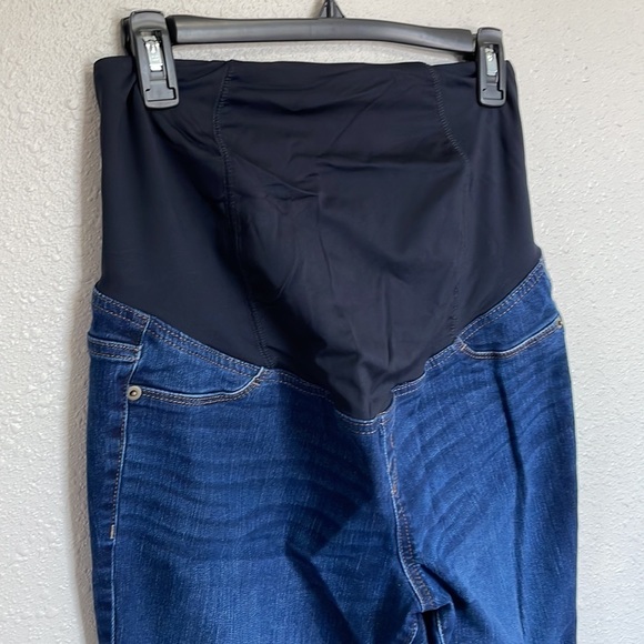 Isabel Maternity Skinny Jeans Blue Color Size 6/28R - Picture 2 of 13